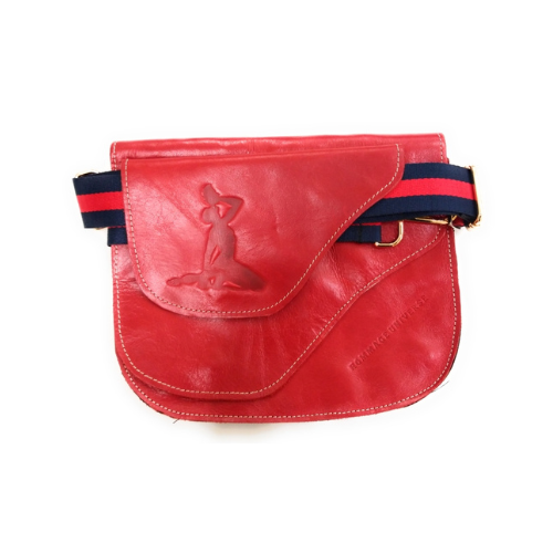 RALFÒ Red Leather Purse